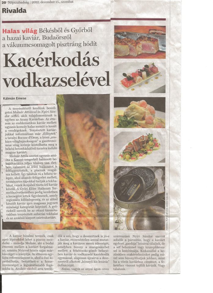 Kacérkodás vodkazselével